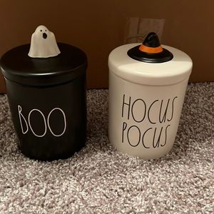 Rae Dunn Halloween Canister set